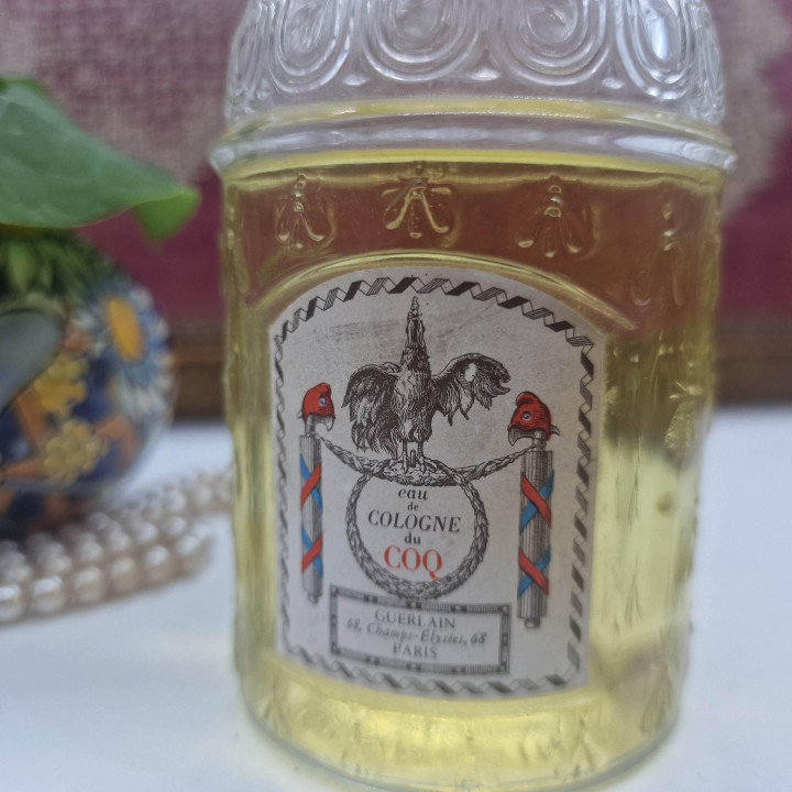 Guerlain Eau de Cologne du Coq Flacone Api Vintage 1960