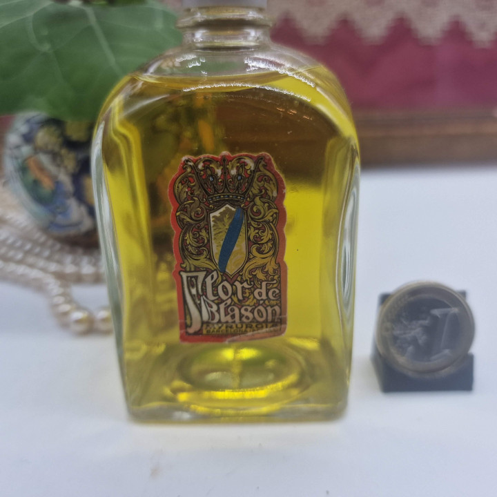 Vintage Kölnisch Wasser - Myrurgia Flor de Blason Eau de Cologne - 100ml Originalflasche - Spanisches Parfum Sammlerstück 1980er
