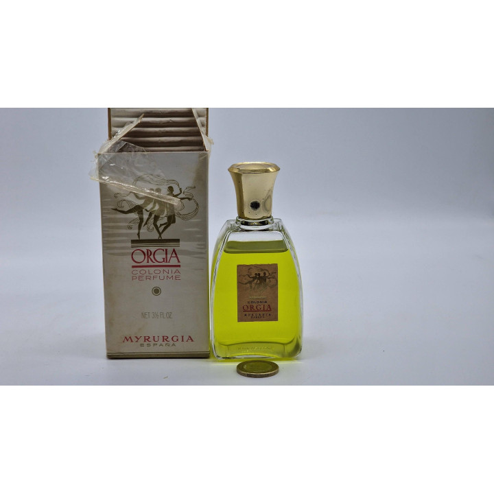 Cologne Vintage Orgia Myrurgia 100 ml - Années 1980