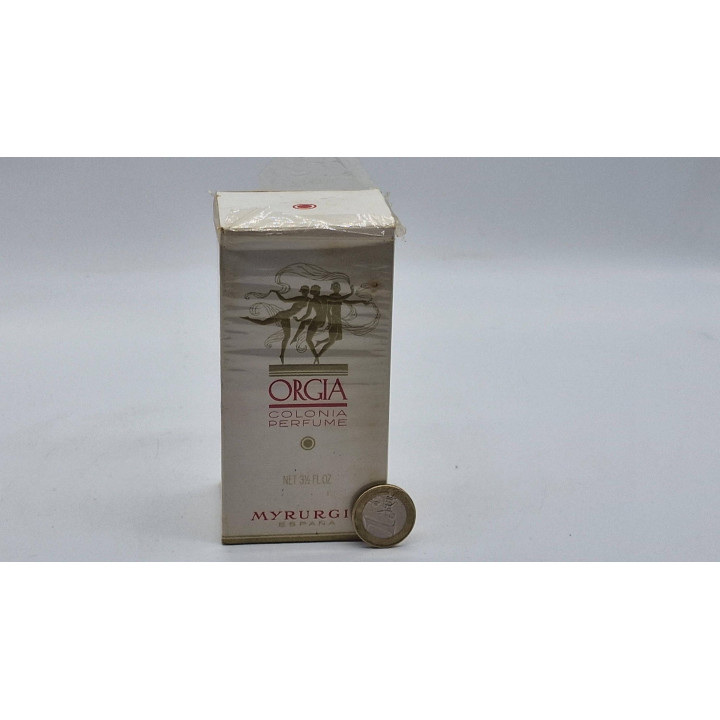 Cologne Vintage Orgia Myrurgia 100 ml - Années 1980