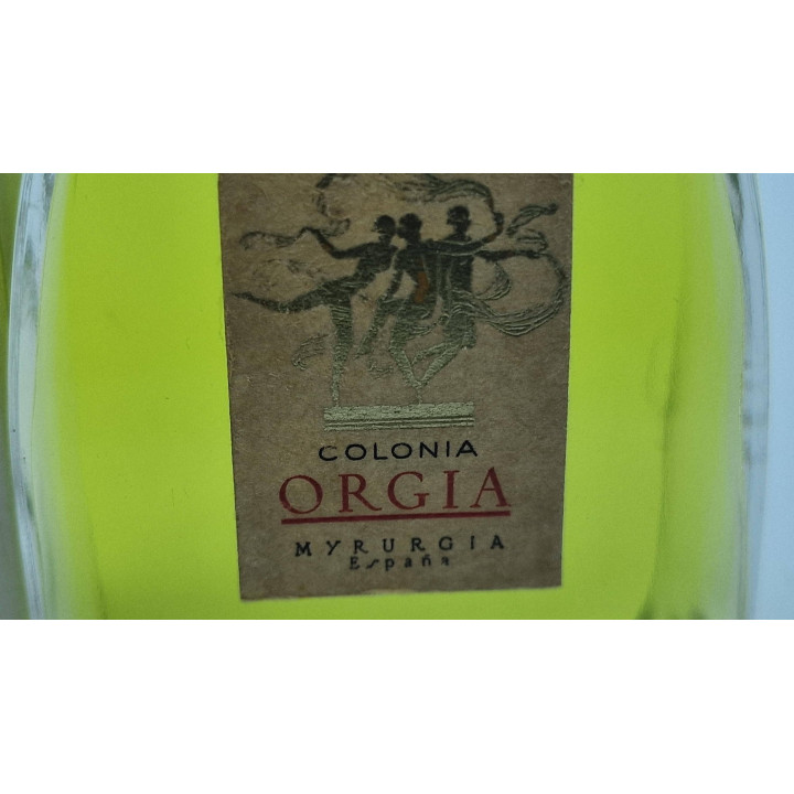Cologne Vintage Orgia Myrurgia 100 ml - Années 1980