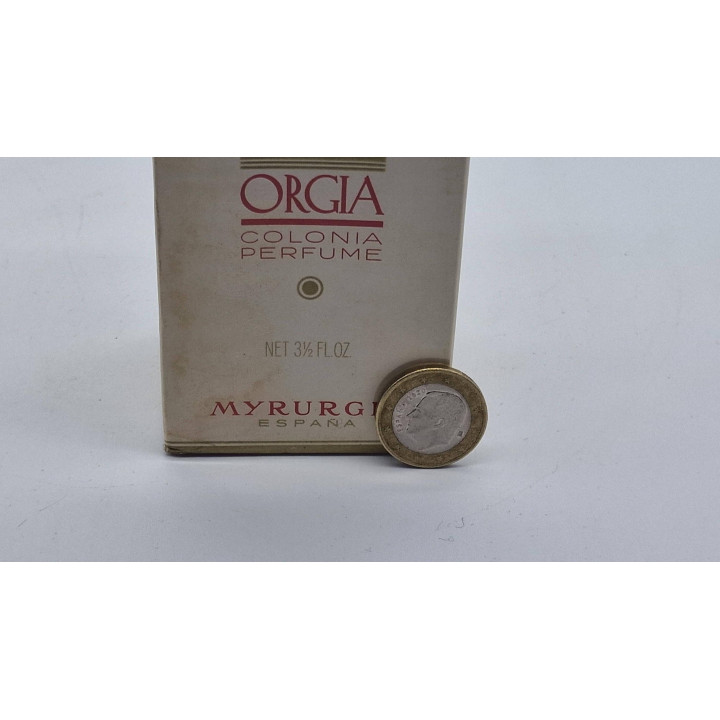 Cologne Vintage Orgia Myrurgia 100 ml - Années 1980