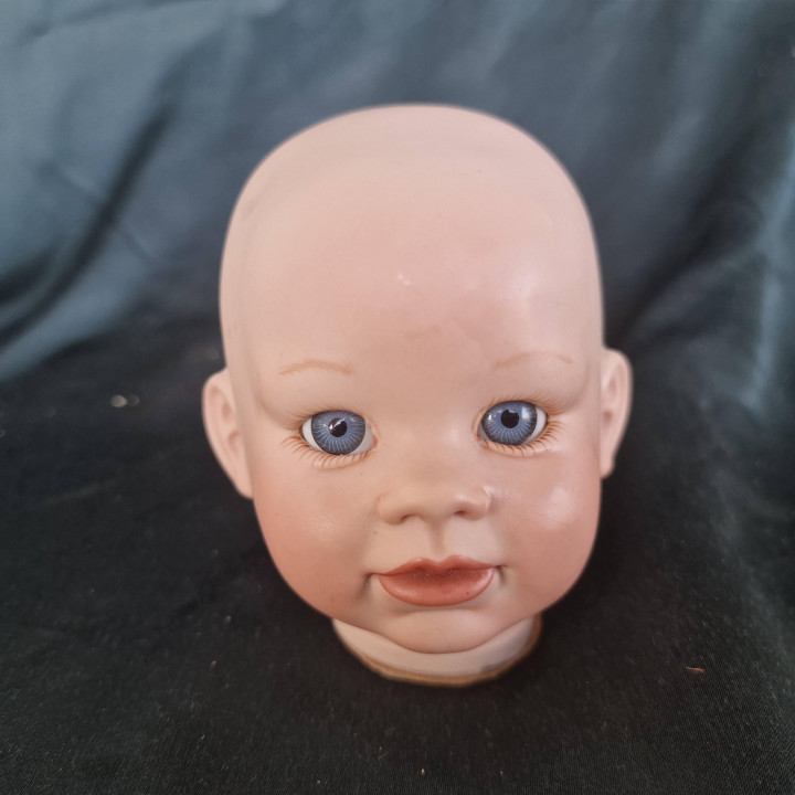 Głowa lalki Peaches Boots Tyner Porcelana Biskwitowa 1987