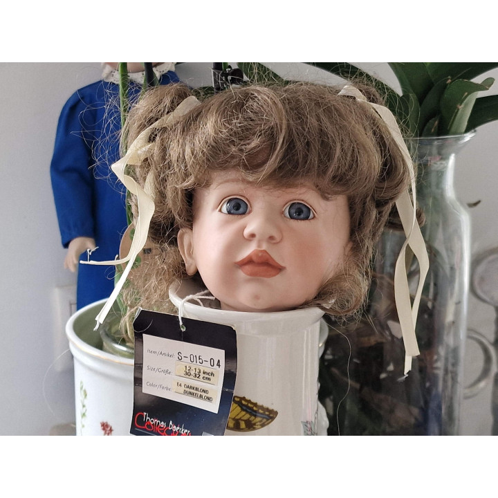 1990年代ヴィンテージ Global Dolls ドール用ウィッグ