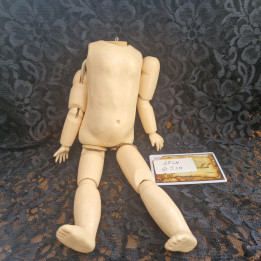 28cm Jointed Doll Body - 1990s Composition French Style