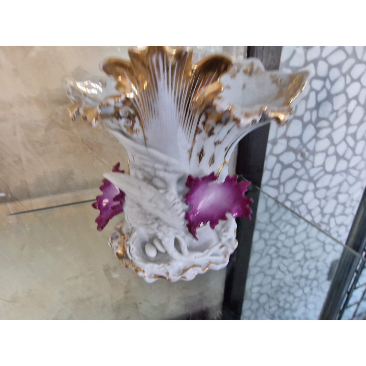 Waza z porcelany Vieux Paris, XIX wiek