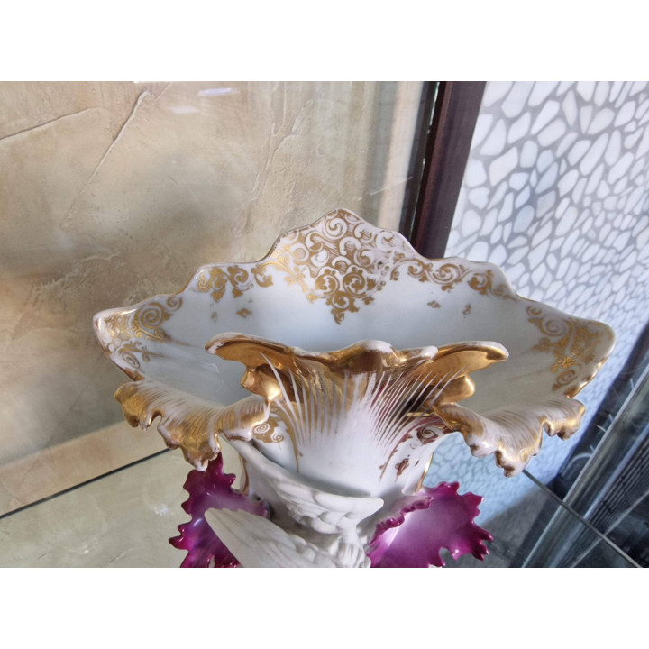 Waza z porcelany Vieux Paris, XIX wiek
