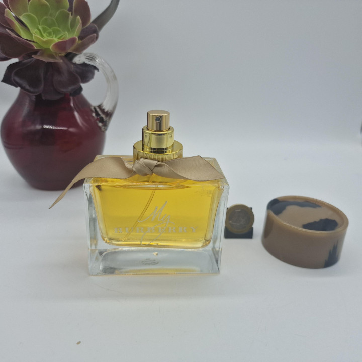 Perfume My Burberry Parfum, Extrato de Perfume Burberry 90 ml, Coleção de Designer, Década de 2010