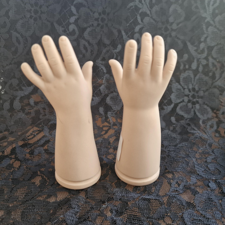 Mãos de Porcelana Bisque para Restauro de Bonecas