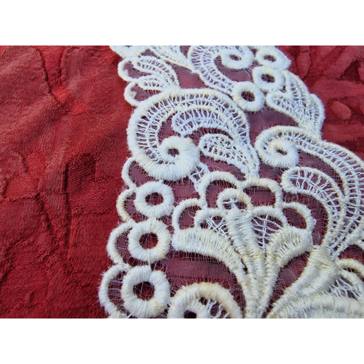 Antique 1920s Lace Appliques Pair