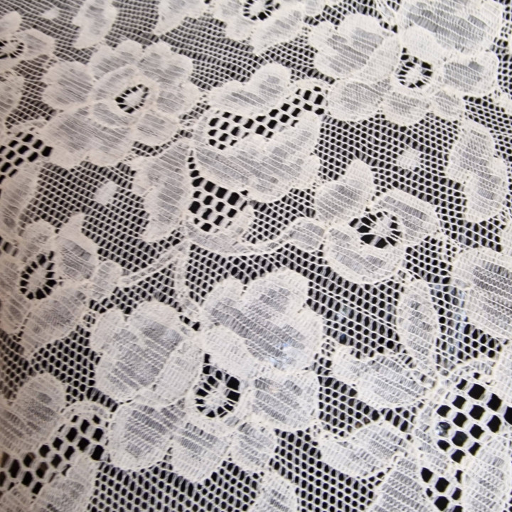 Vintage 1940er Guipure Spitze Stoff - Barcelona Mantilla Spitze Meterware