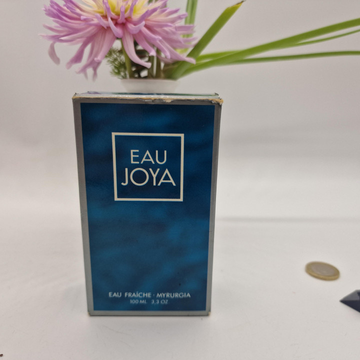 Vintage Eau Joya Myrurgia Parfum, Eau Fraiche Cologne 100 ml 3,3 oz, Met Originele Doos, Jaren 1980 Spanje
