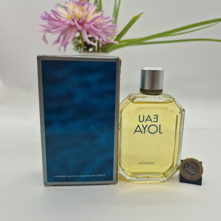 Vintage Eau Joya Myrurgia Parfum, Eau Fraiche Cologne 100 ml 3,3 oz, Met Originele Doos, Jaren 1980 Spanje