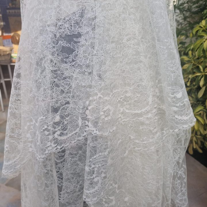 Mantilla de Novia Vintage Años 70 (260x320 cm)