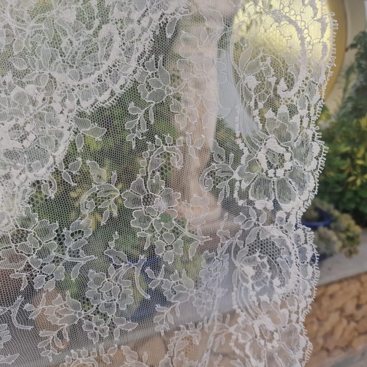Mantilla de Novia Vintage Años 70 (260x320 cm)