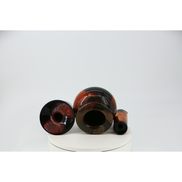 Conjunto de 3 jarras Otto Keramik Fat Lava, anos 70