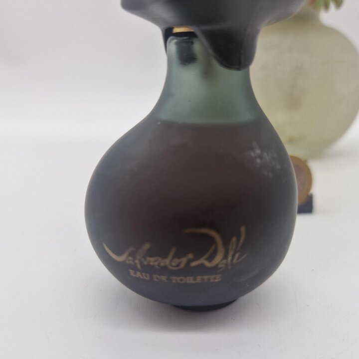 Vintage Parfum en Geur Salvador Dali Eau de Toilette 50 ml, Originele Formulering, Jaren 1980, Fles Zwarte Lippen Collectie