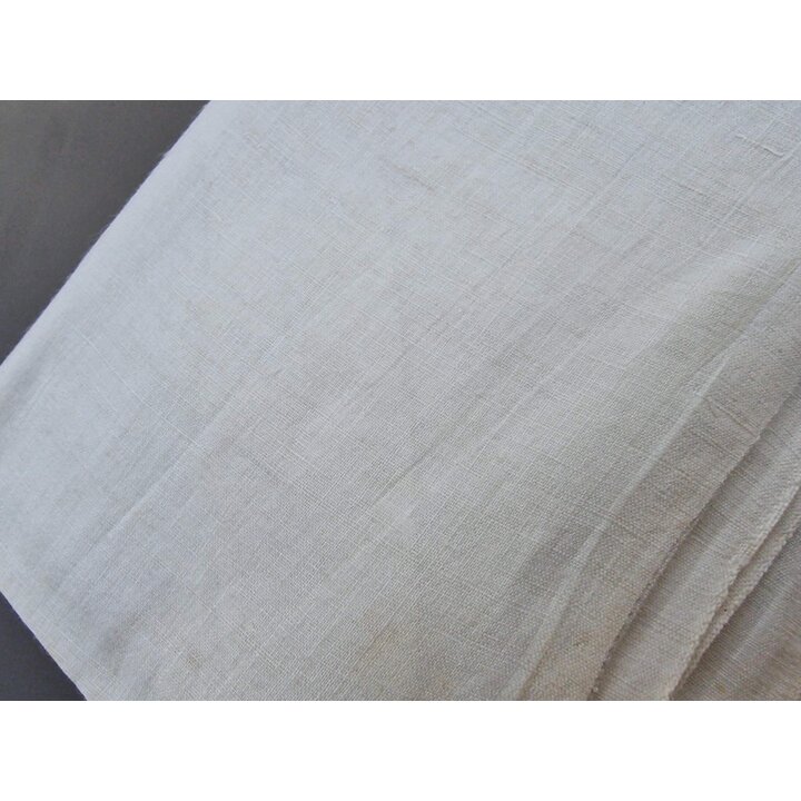 Antique French Bed Linen Set, Hand Embroidered Richelieu Cotton Sheet, Monogram PR,Art Nouveau White Bedding, Vintage Trouseau…