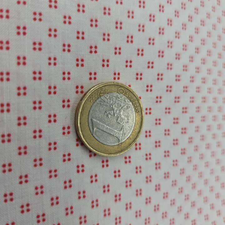 Vintage Cotton Fabric Bundle from 1990s Doll Factory, Chicken Print Cotton Fabric Set with Lace Trim for Sewing, Quilting & Dol…