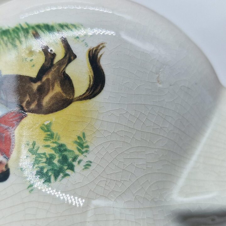 Taza de afeitar Royal Doulton Toby Jug de loza inglesa, tazón de barbero de Staffordshire, jarra de personaje de la década de 1…