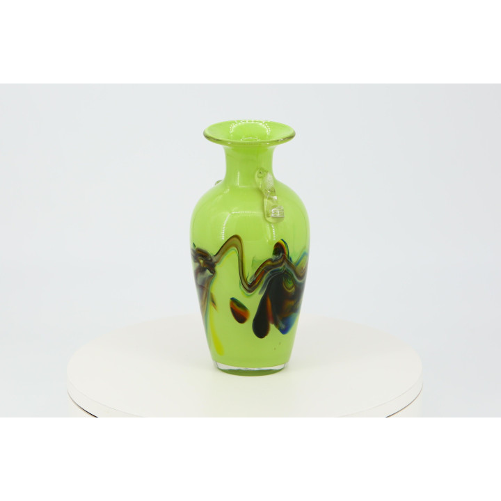 Murano Glazen Vaas Jaren 50 - Vintage Italiaans Design