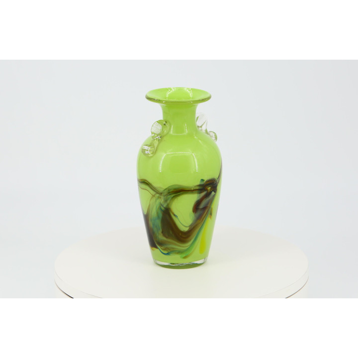 Murano Glazen Vaas Jaren 50 - Vintage Italiaans Design