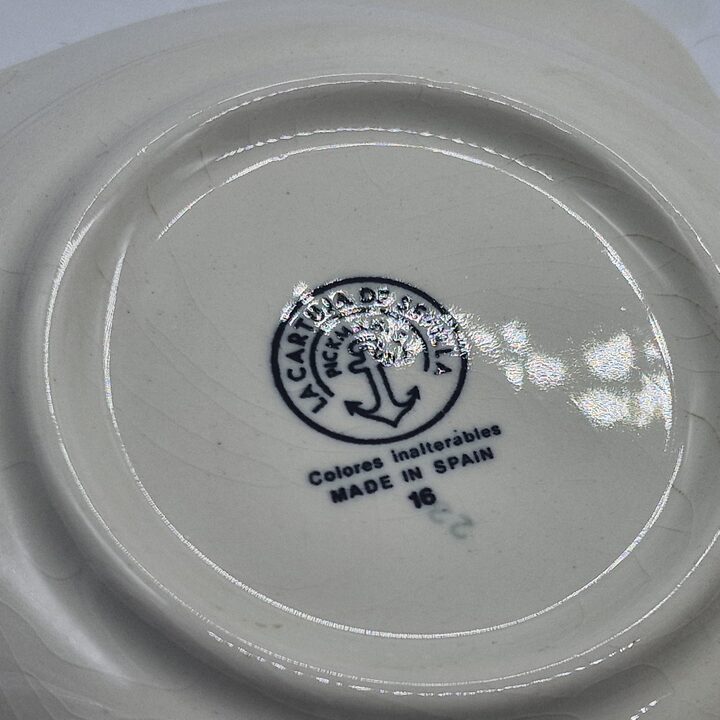 Zestaw 6 Ceramicznych Popielniczek La Cartuja de Sevilla Pickman lata 50.