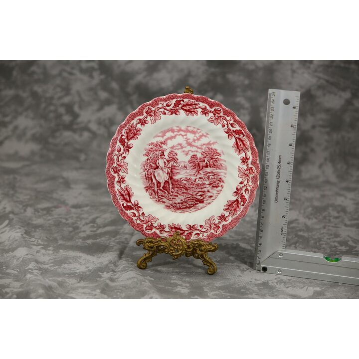 Myott Country Life Plate - Staffordshire Faience - 20 cm (7.87 in)