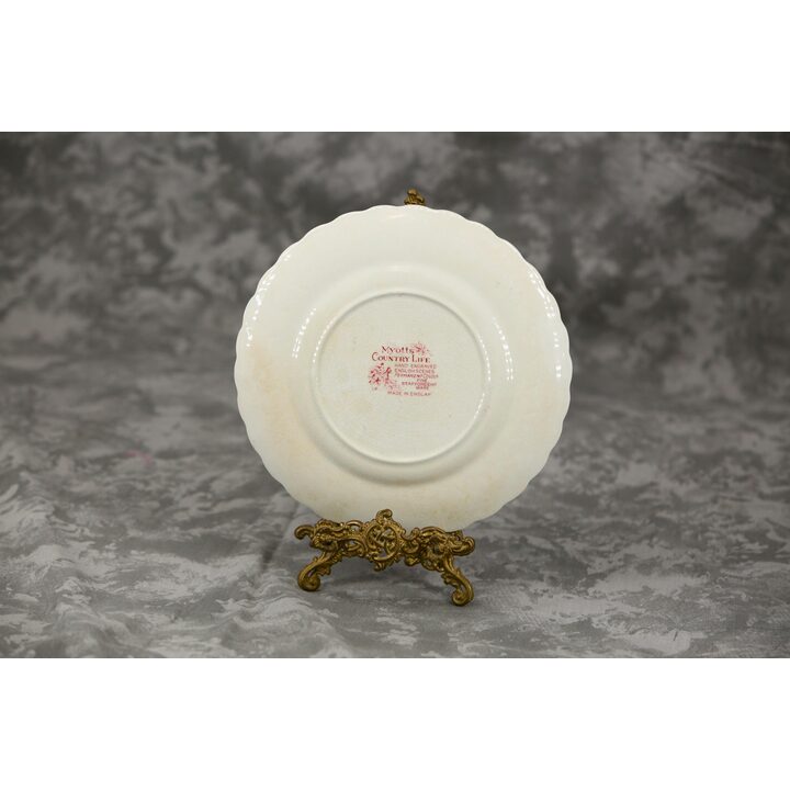 Myott Country Life Plate - Staffordshire Faience - 20 cm (7.87 in)