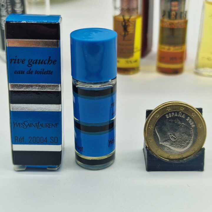 ヴィンテージ ミニ香水ボトル 7点セット - イヴサンローラン YSL シャンパーニュ オピウム パリ クーロス - 1990年代 レア 希少 コレクション用 ミニチュア香水