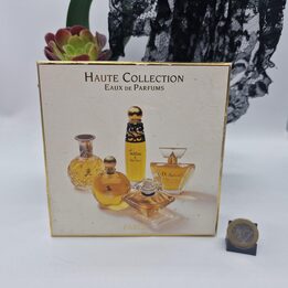 Набор Парфюмерных Миниатюр Haute Collection от Prestige et Collections, Коллекционный Винтажный Набор из 5 Ароматов, Франция 19…