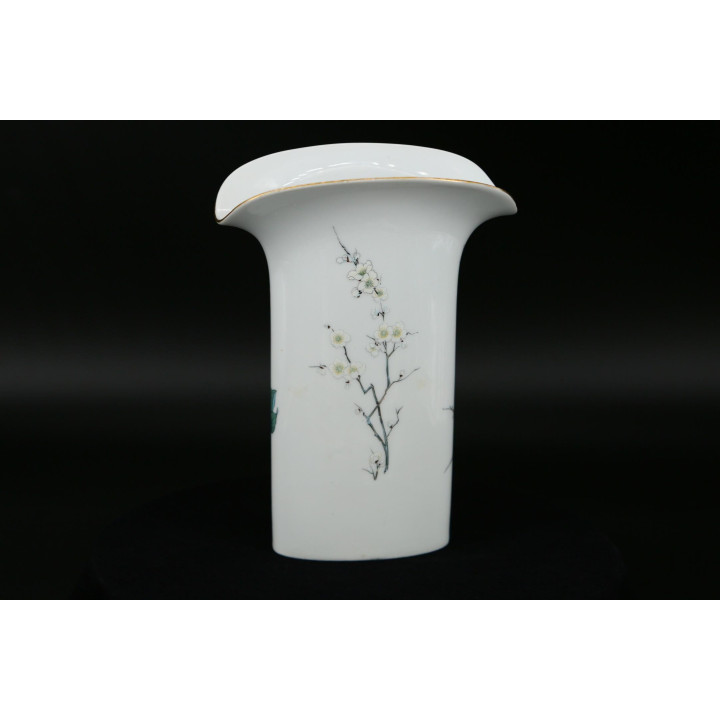フッチェンロイター 陶磁器 花瓶 シノワズリ 1970年代
