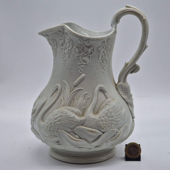 Fife Pottery Zwanenkan 1852 | Antiek Keramiek
