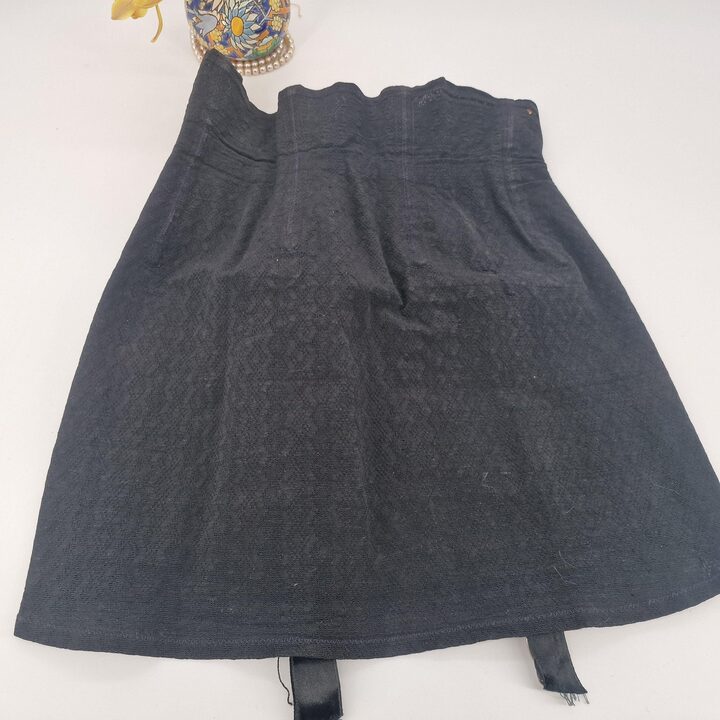 Vintage Vestal Schwarzer Korsettgürtel mit Strapsen Mitte 20. Jahrhundert Miederware Größe 64