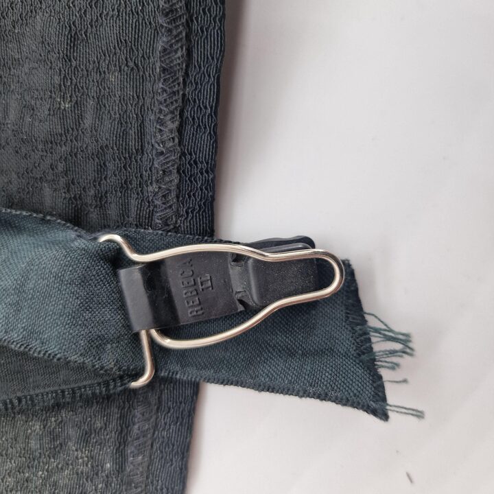 Vintage Vestal Schwarzer Korsettgürtel mit Strapsen Mitte 20. Jahrhundert Miederware Größe 64
