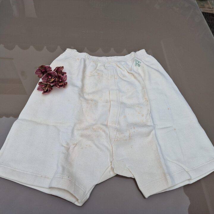 Vintage 1940s 1950s Men's Thermal Underwear Shorts, Size M L, New Old Stock