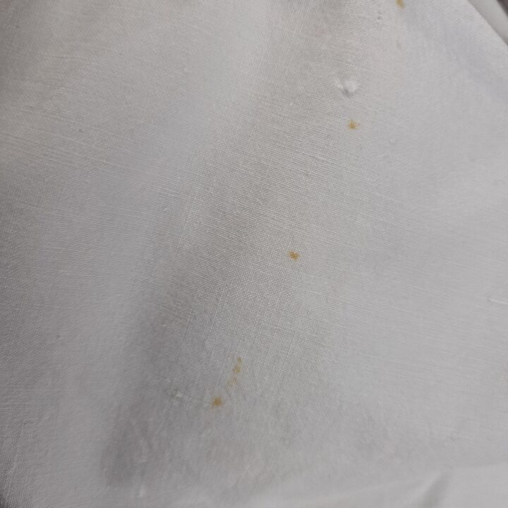 Conjunto de Cama em Algodão Bordado à Mão Anos 60 com Monograma LR