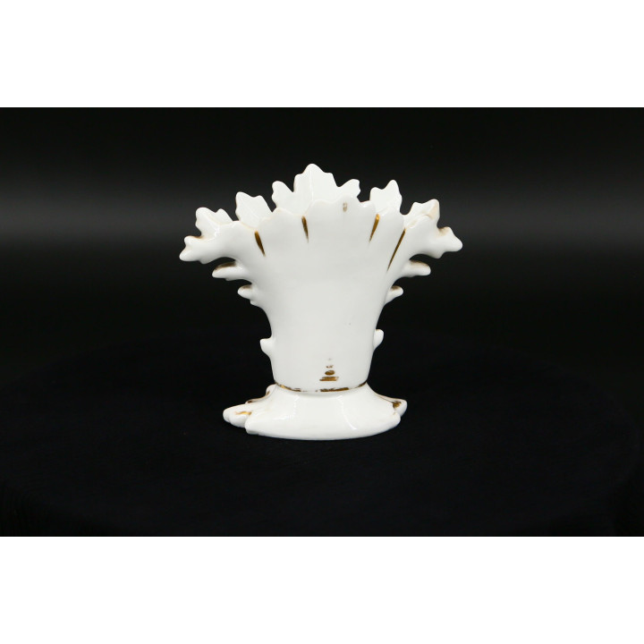 Vase en Porcelaine Peint à la Main Années 1930