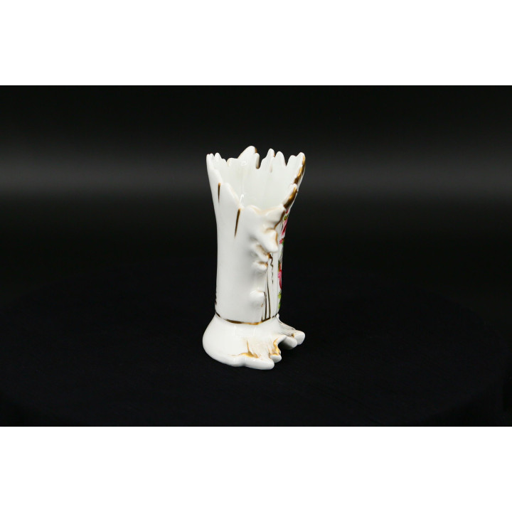 Vase en Porcelaine Peint à la Main Années 1930