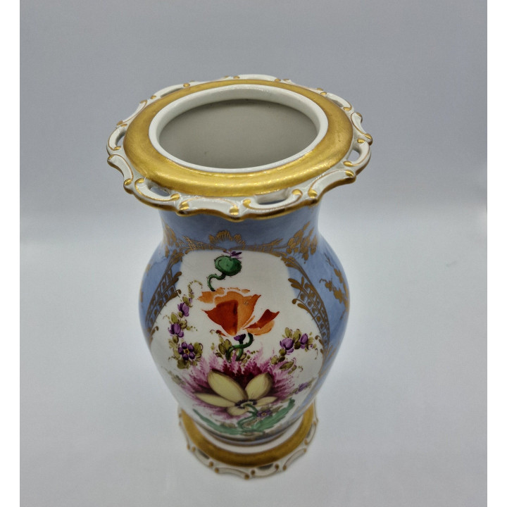 Vase en Porcelaine Cerámicas Hispania - Manises Espagne 1940