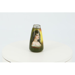 Vase miniature en porcelaine allemande et argent (1930)