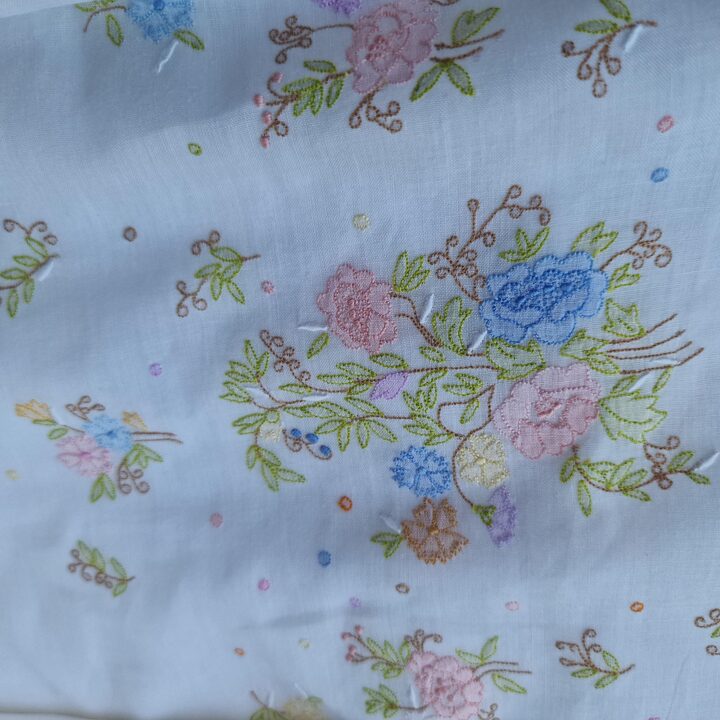 ヴィンテージ バチスト ベッドリネン セット 手刺繍 モノグラムMC ヴィヴィアンレース シーツ 枕カバー2枚 花嫁道具 1930年代