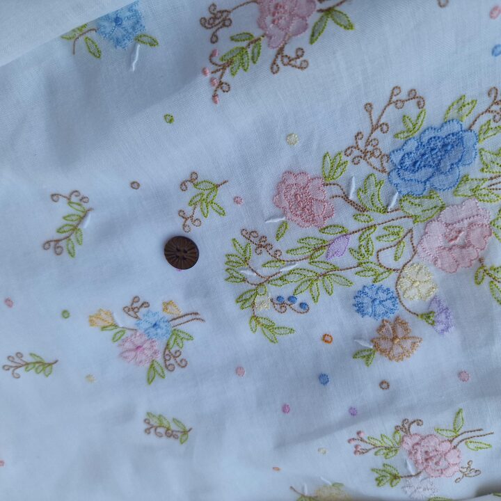 ヴィンテージ バチスト ベッドリネン セット 手刺繍 モノグラムMC ヴィヴィアンレース シーツ 枕カバー2枚 花嫁道具 1930年代