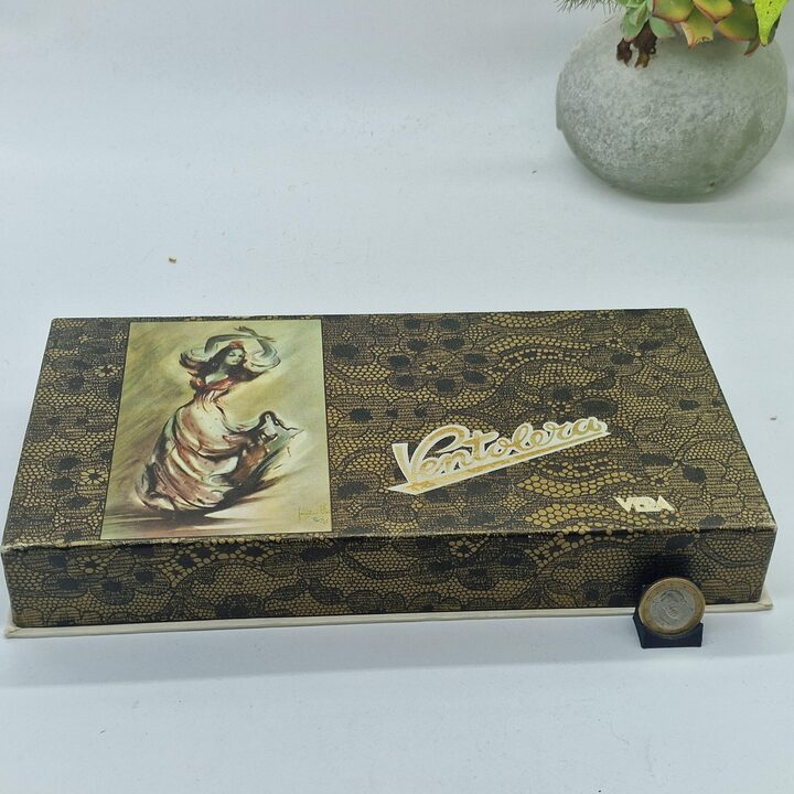 Zestaw Mydel Toaletowych Vintage Ventolera Vera Barcelona, 3 Sztuki po 85g w Oryginalnym Pudelku Hiszpanskie