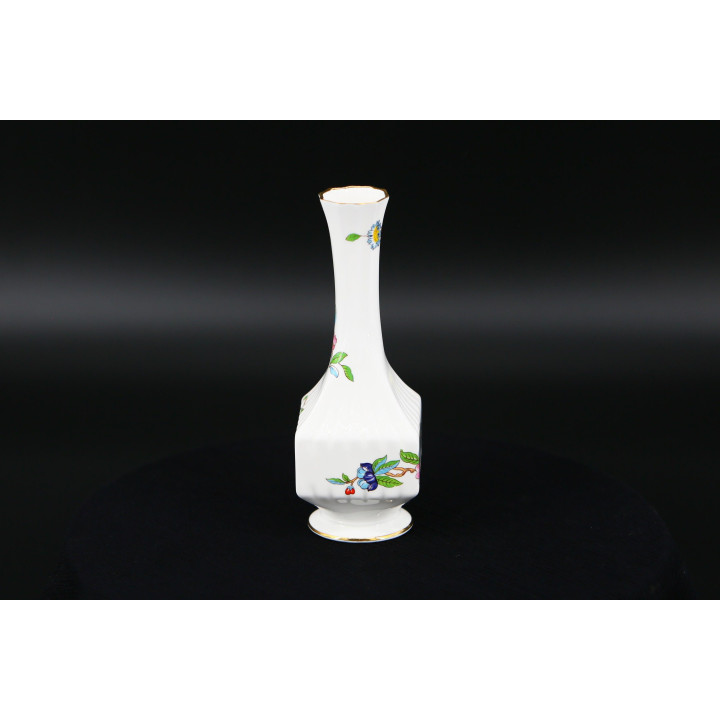 Jarrón Soliflor Aynsley Pembroke Porcelana de Hueso 18cm