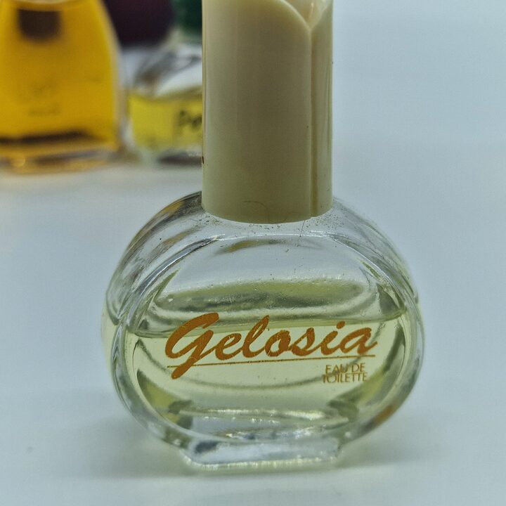 Set van 5 Miniatuur Parfums, Vintage Italiaanse Geurencollectie B Creation, Cry, Penumbra, Gelosia en Confessions, Jaren 80