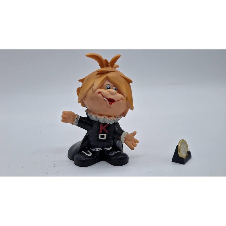 Vintage Kina San Clemente Rubberen Figuur, Jaren '60 Reclame Mascotte, Promotioneel Wijnspeelgoed uit Málaga, Spanje