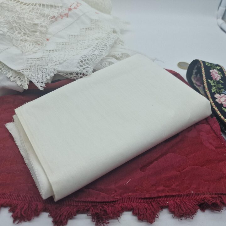 Antiek kant restjes vintage stoffenpakket, 22 stuks geborduurd katoen linnen zijden lint, slow stitching junk journal materiaal