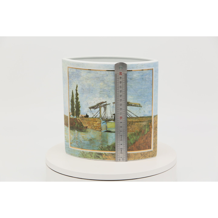 Goebel Artis Orbis Vase Van Gogh "Le Pont de Langlois"
