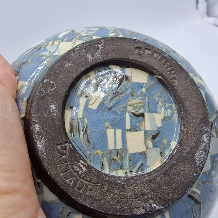 Vaso Jean Gerbino Vallauris - Cerâmica Terres Mêlées